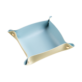 LEATHER TRAY - BLUE